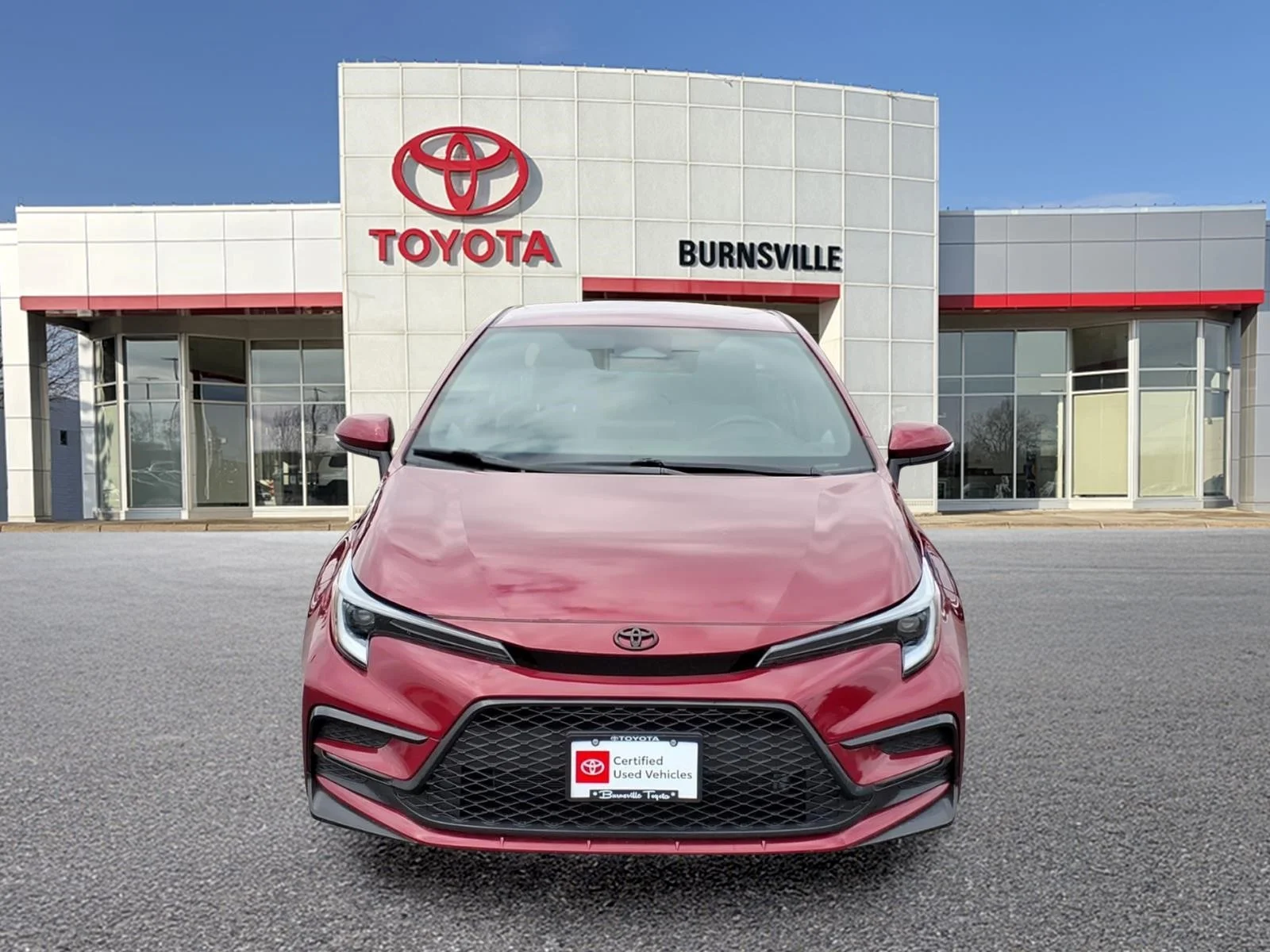 Certified Used 2024 Red Toyota SE image 9