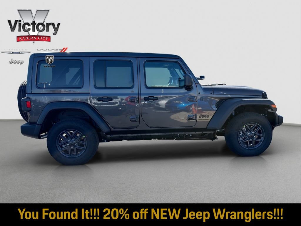 New 2026 Granite Crystal Metallic Clearcoat Jeep Sport S image 8