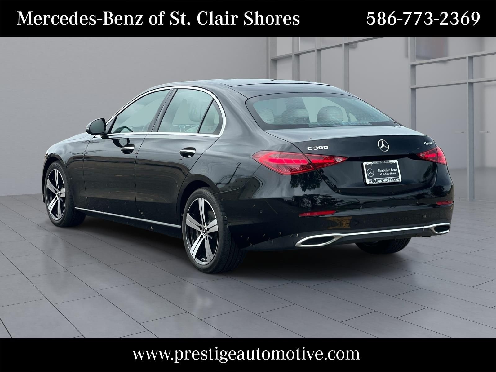 Certified Used 2025 Black Mercedes-Benz C 300 image 3