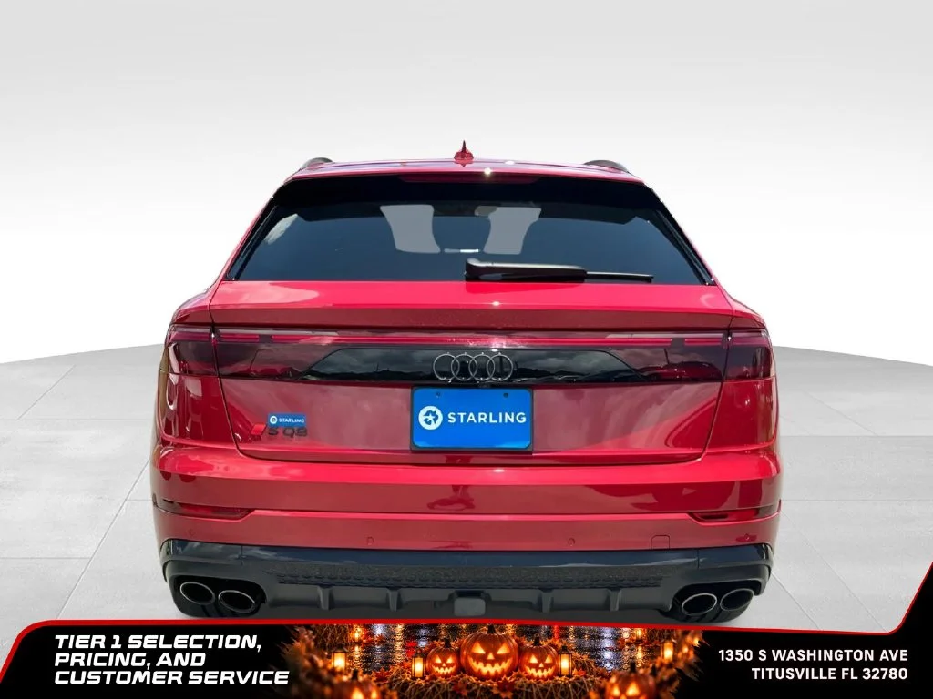 Used 2025 Red Audi 4.0T Premium Plus image 8