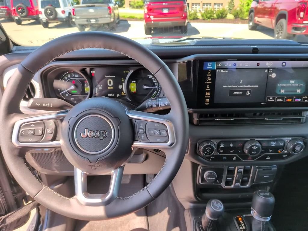 Used 2025 Black Jeep Sahara 4xe image 32