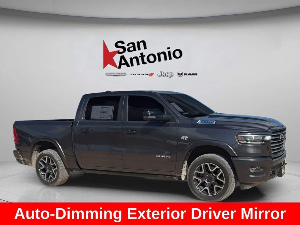 New 2026 Granite Crystal Metallic Clear-Coat Exterior Paint RAM Laramie image 18