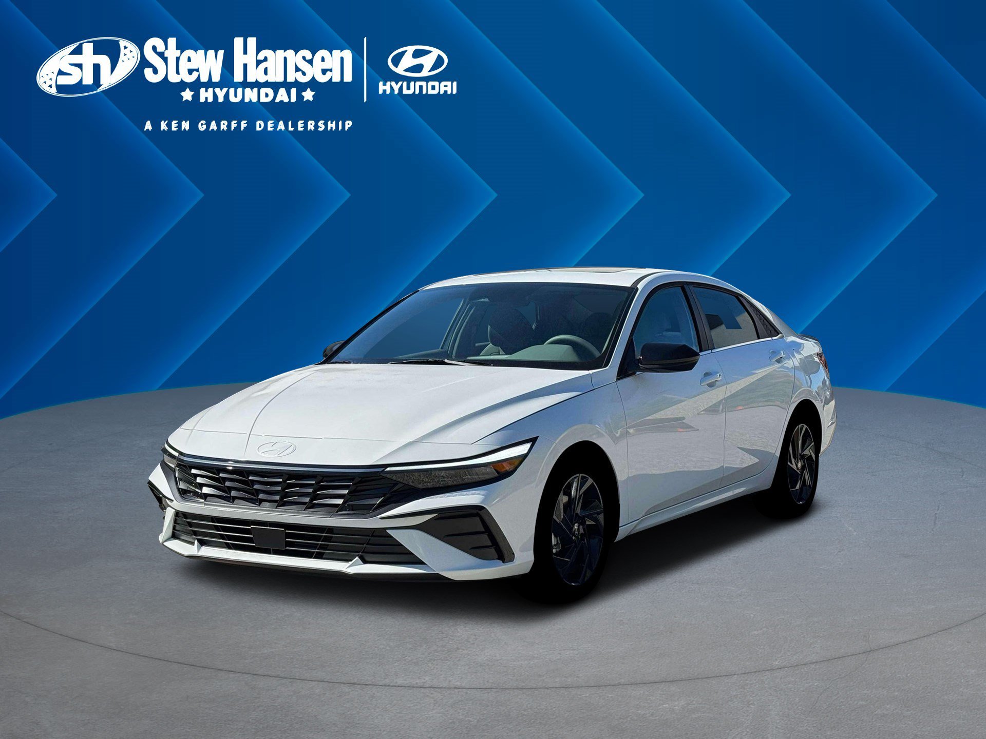 New 2026 Serenity White Hyundai SEL Sport Premium image 1