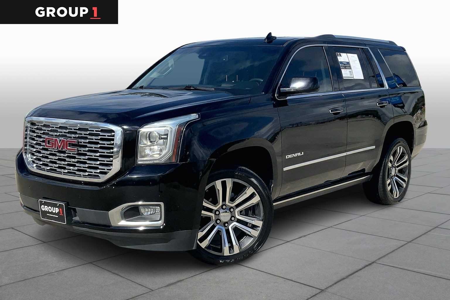 Used 2018 ONYX BLACK GMC Denali image 1