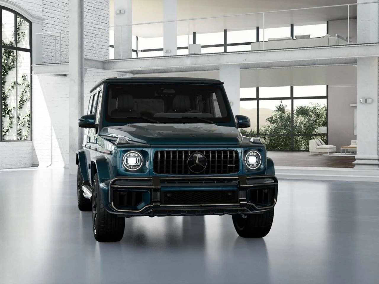 New 2027 MANUFAKTUR Sea Blue metallic Mercedes-Benz AMG® G 63 SUV image 8