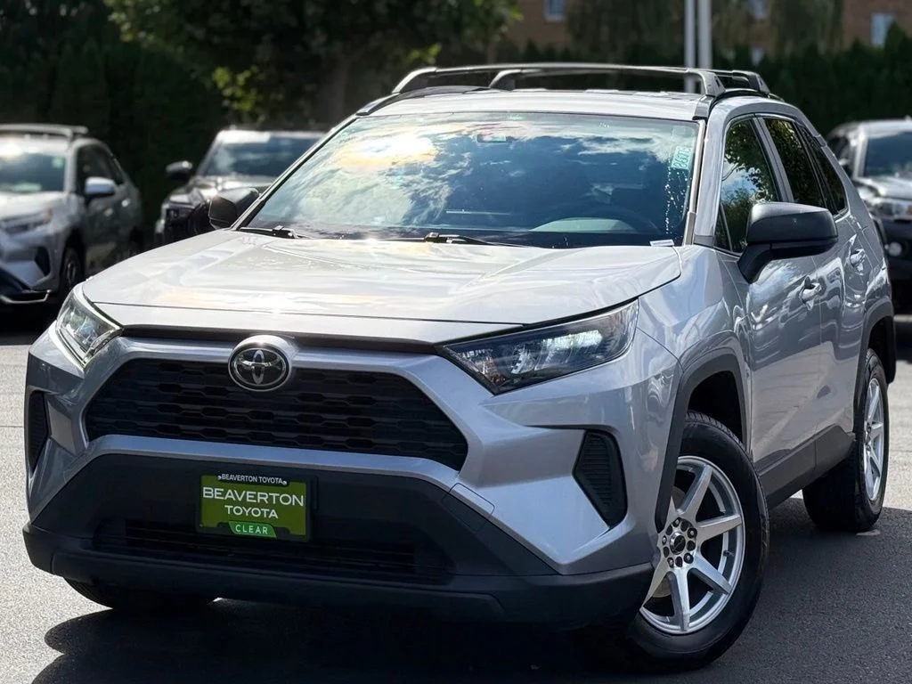 Used 2019 Silver Toyota LE image 1