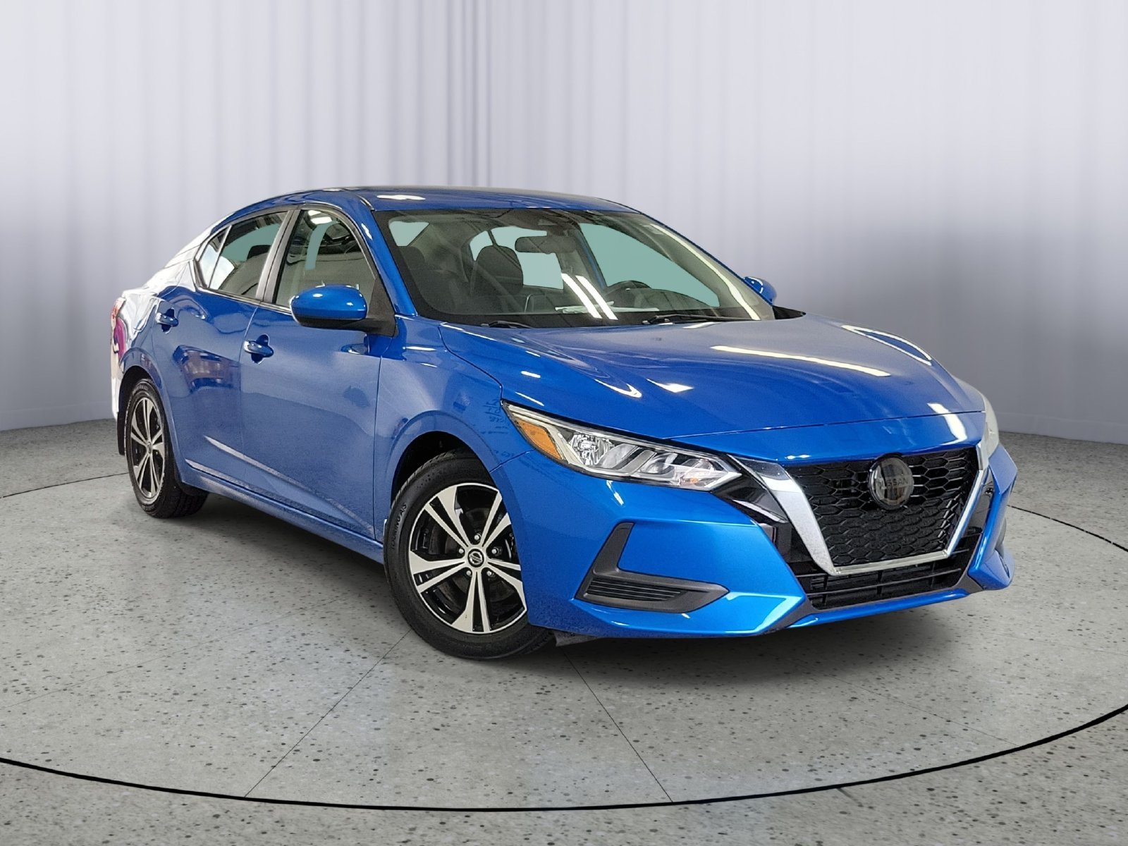 Used 2022 Blue Nissan SV image 1