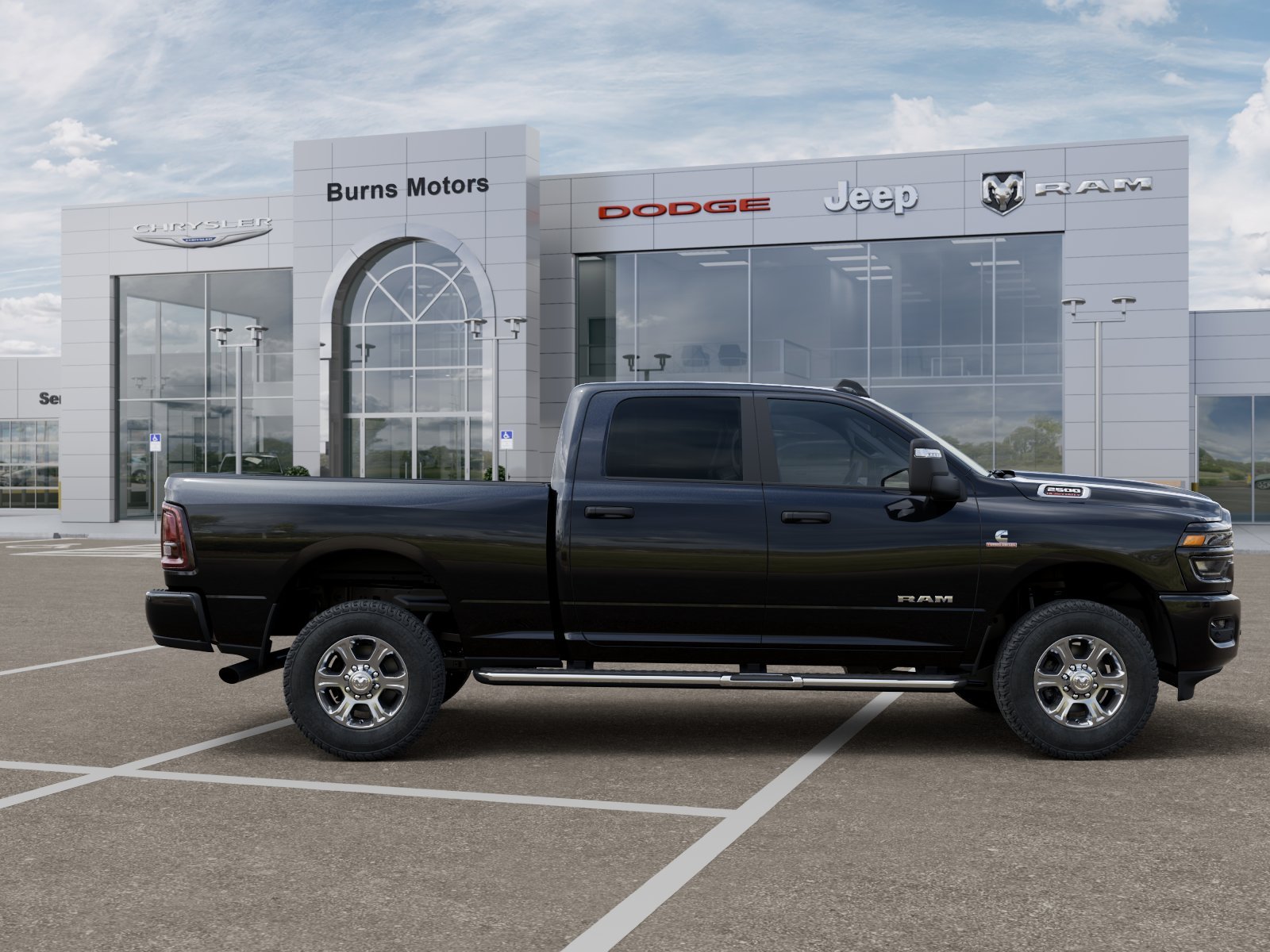 New 2026 Diamond Black Crystal Pearlcoat RAM Lone Star image 47