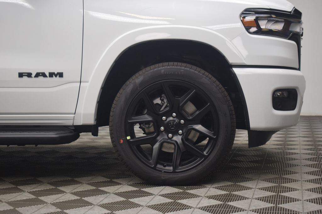New 2026 Bright White Clear-Coat Exterior Paint RAM Laramie image 6