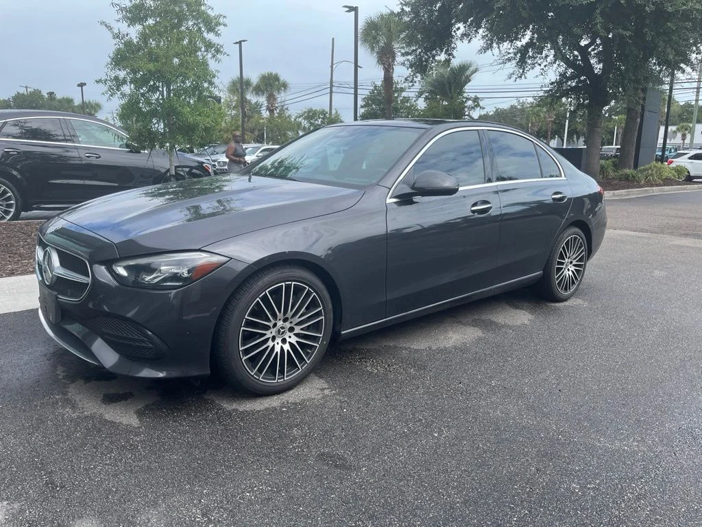 Used 2023 Gray Mercedes-Benz C 300 image 1