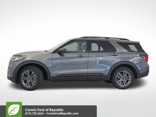 New 2026 Carbonized Gray Metallic Ford Active image 2