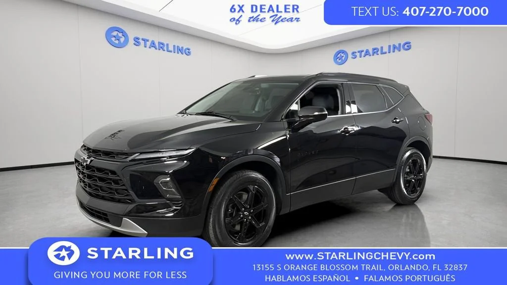 Used 2023 Black Chevrolet 3LT image 1