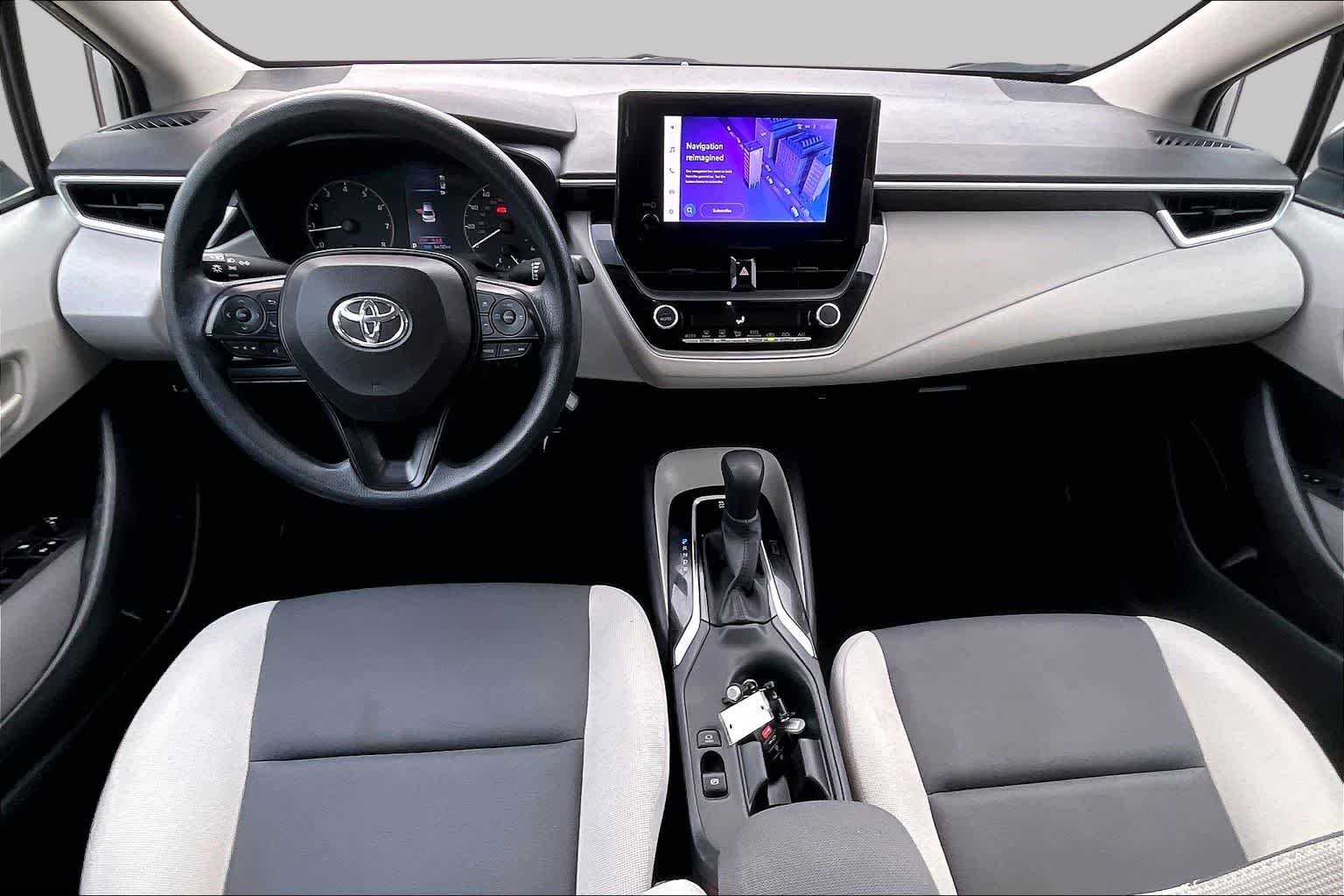 Used 2023 Classic Silver Metallic Toyota LE image 13