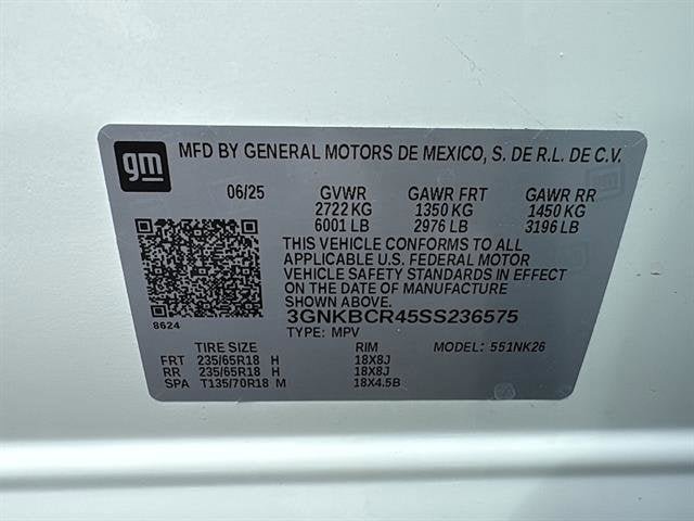 Used 2025 Summit White Chevrolet 2LT image 59