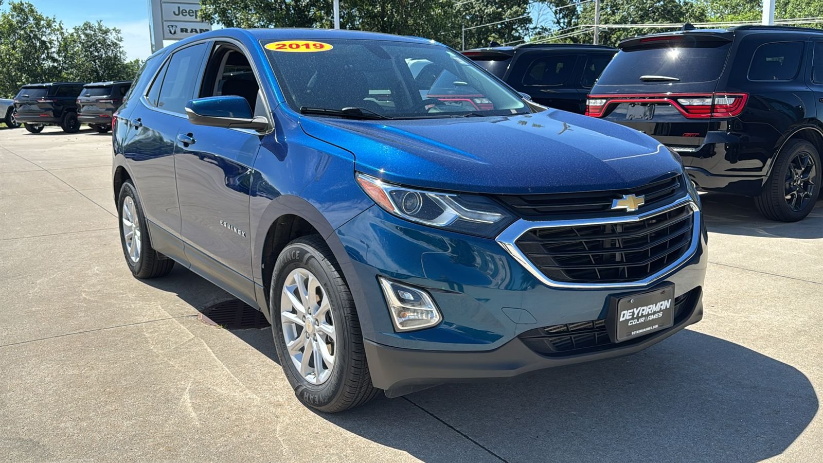 Used 2019 Chevrolet Equinox LT with VIN 3GNAXUEV1KL393337 for sale in Ames, IA