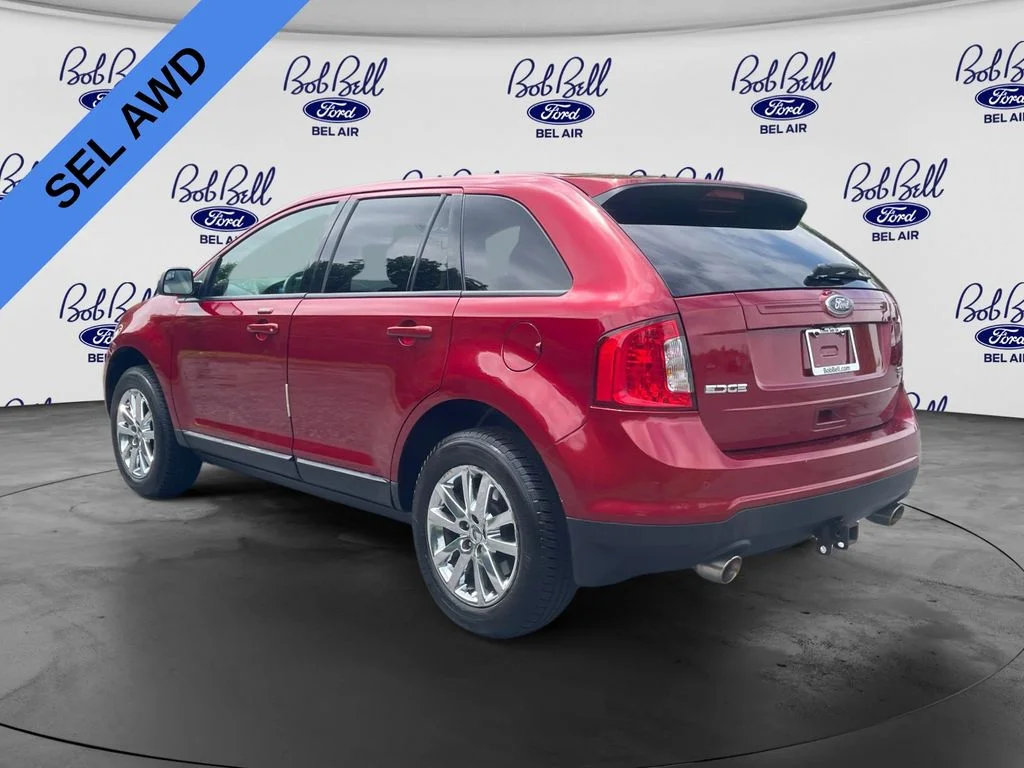 Used 2014 Ruby Red Metallic Tinted Clearcoat Ford SEL image 5