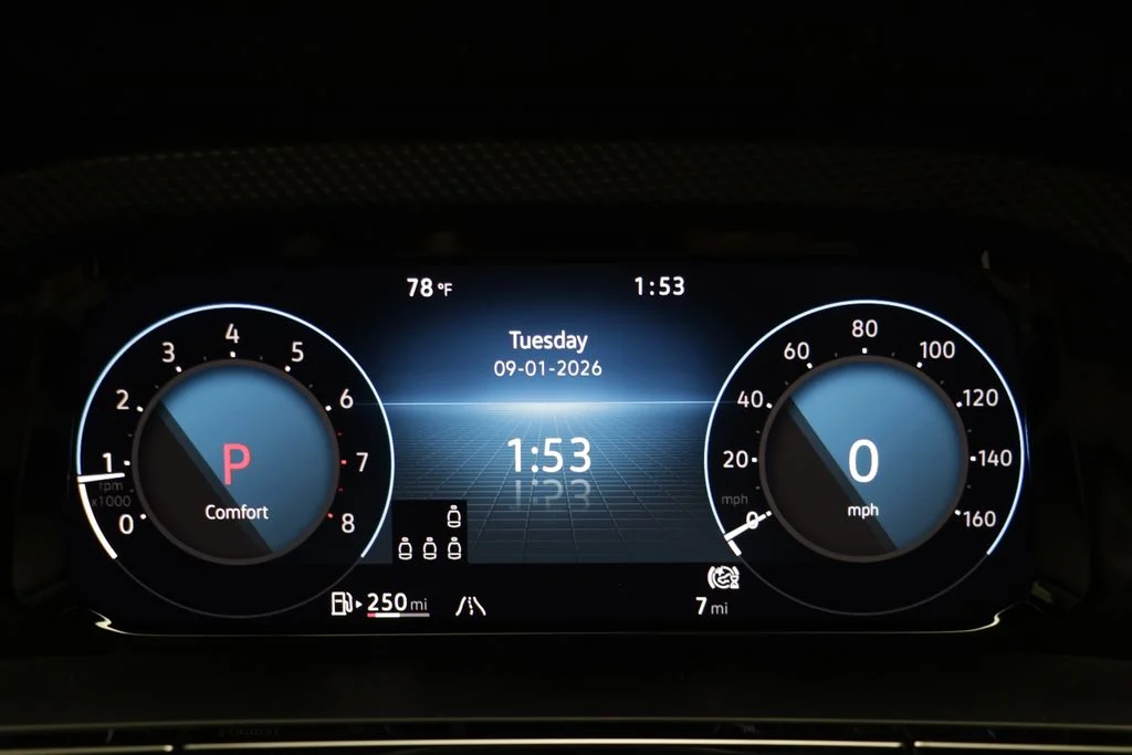New 2026 Gray Volkswagen SEL R-Line Black image 8