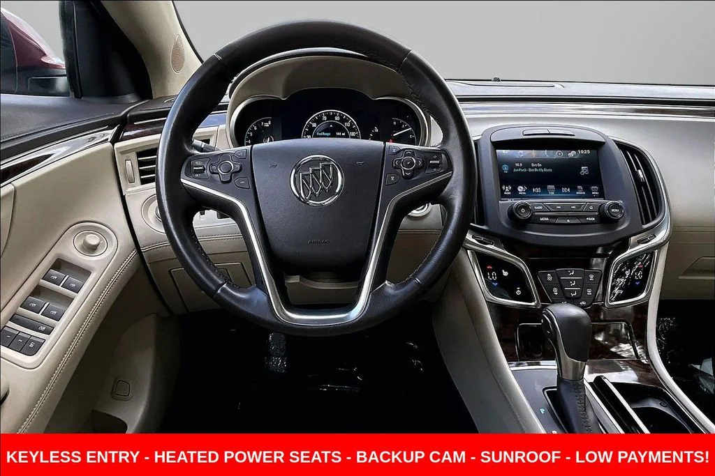 Used 2016 Red Buick Leather Group image 8