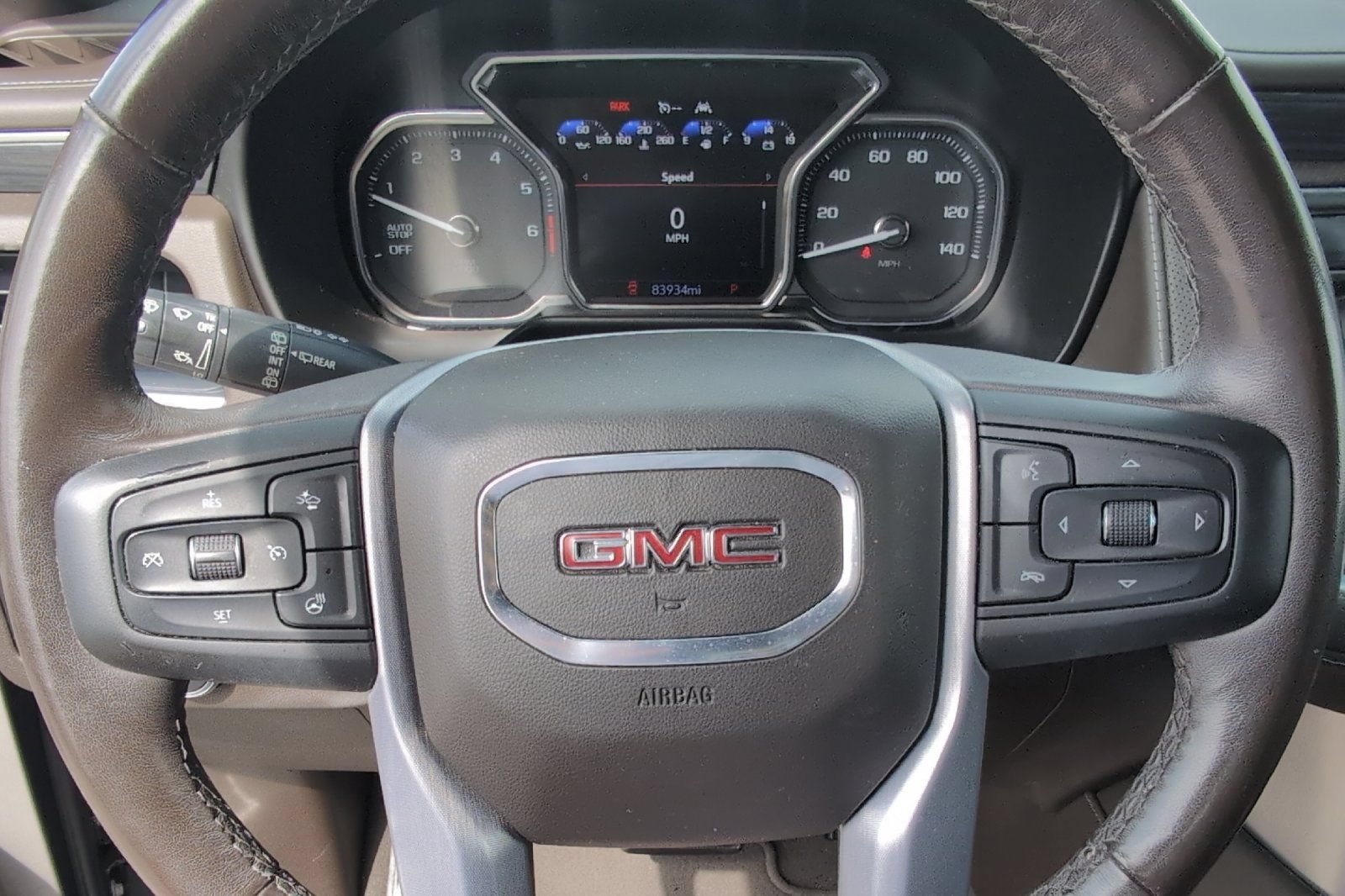 Used 2021 ONYX BLACK GMC SLT image 25