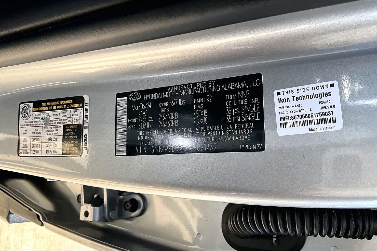 Used 2024 Shimmering Silver Hyundai XRT image 33