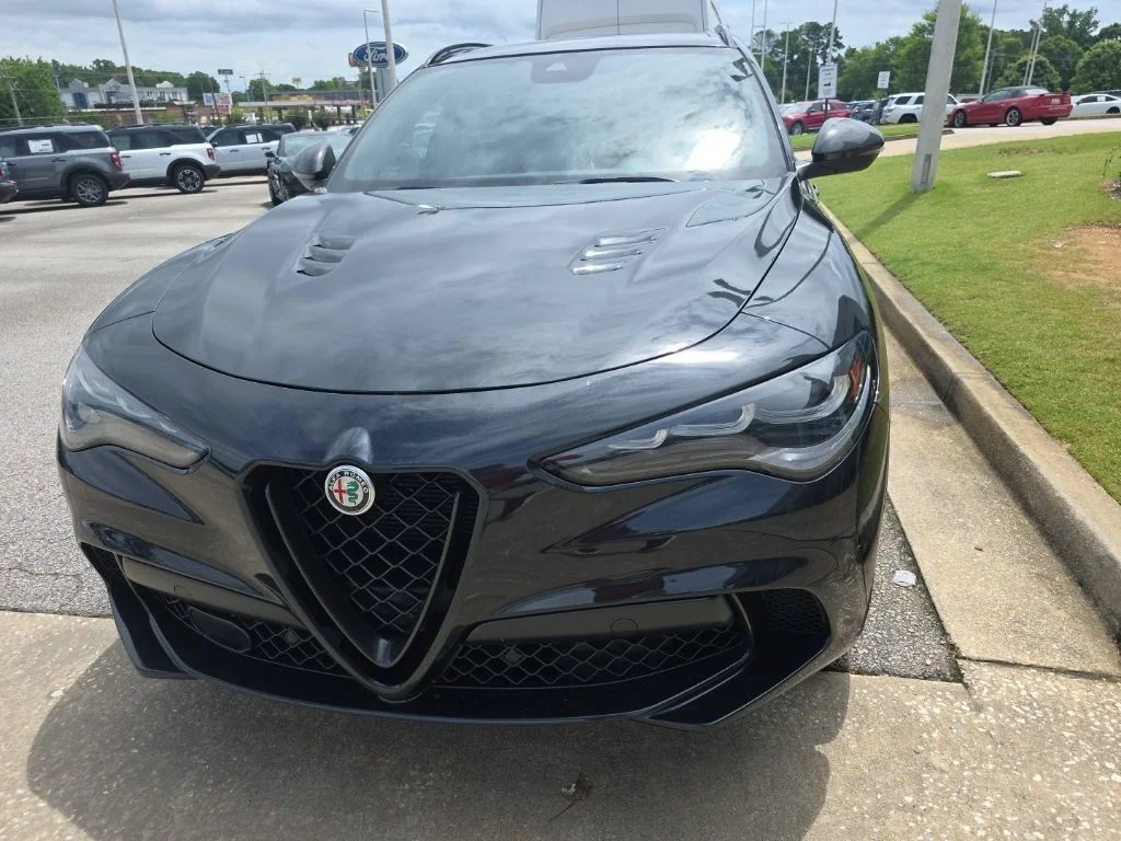 Used 2024 Vulcano Black Metallic Alfa Romeo Quadrifoglio image 5
