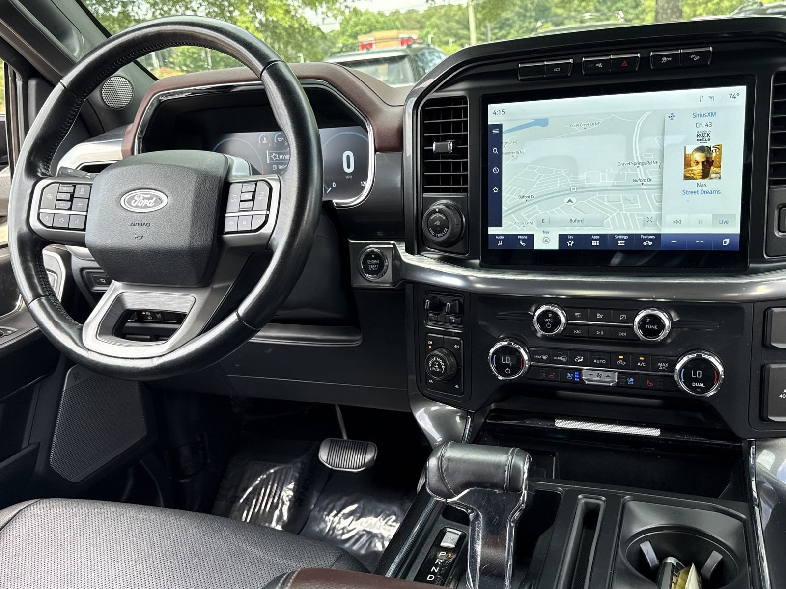 Used 2021 Black Ford Lariat image 3
