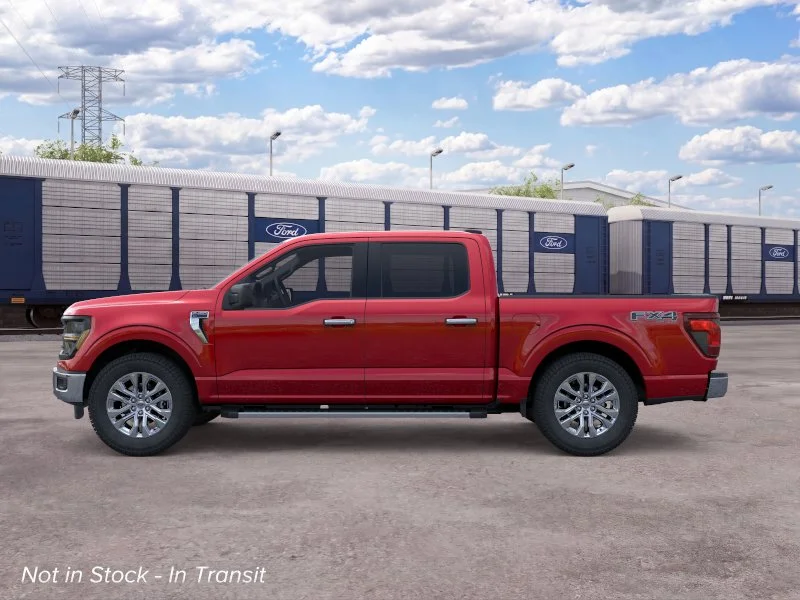 New 2026 Ruby Red Metallic Tinted Clearcoat Ford XLT image 3