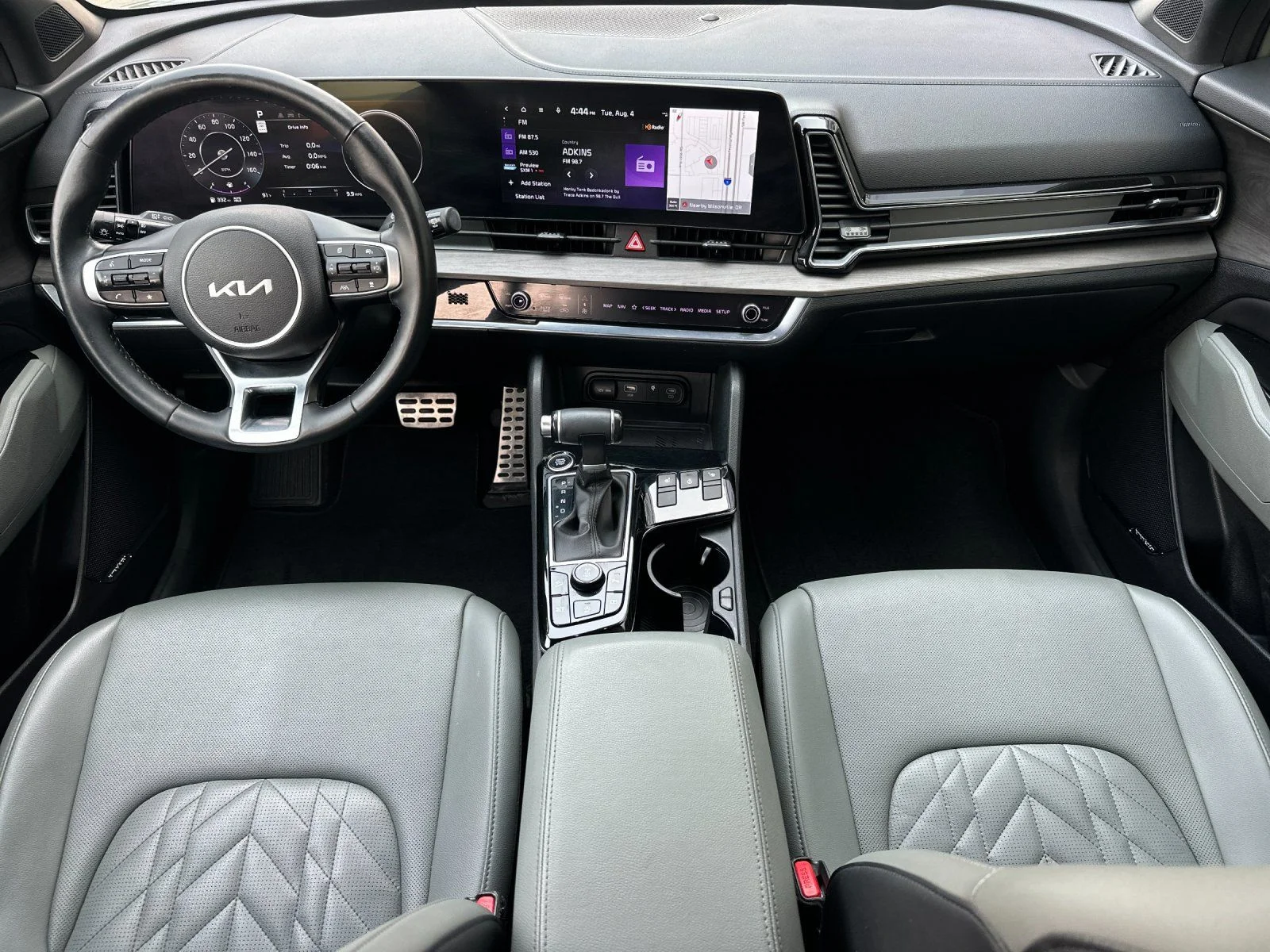 Used 2023 Jungle Green/Ebony Black Roof Kia X-Pro image 12