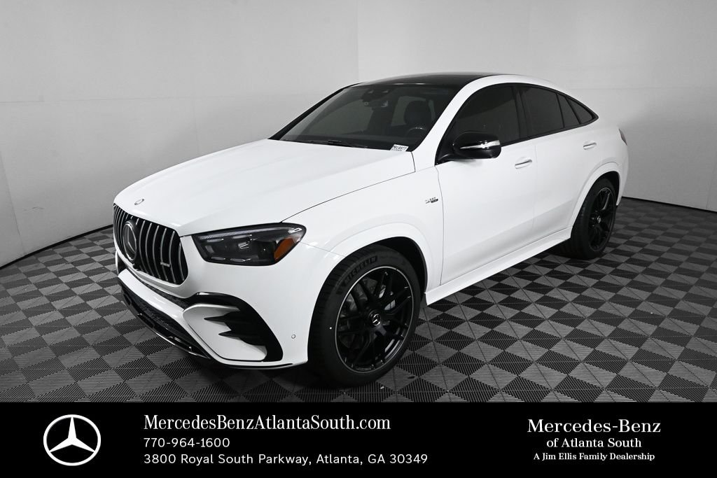 New 2026 Polar White Mercedes-Benz AMG® GLE 53 4MATIC+ Coupe image 1