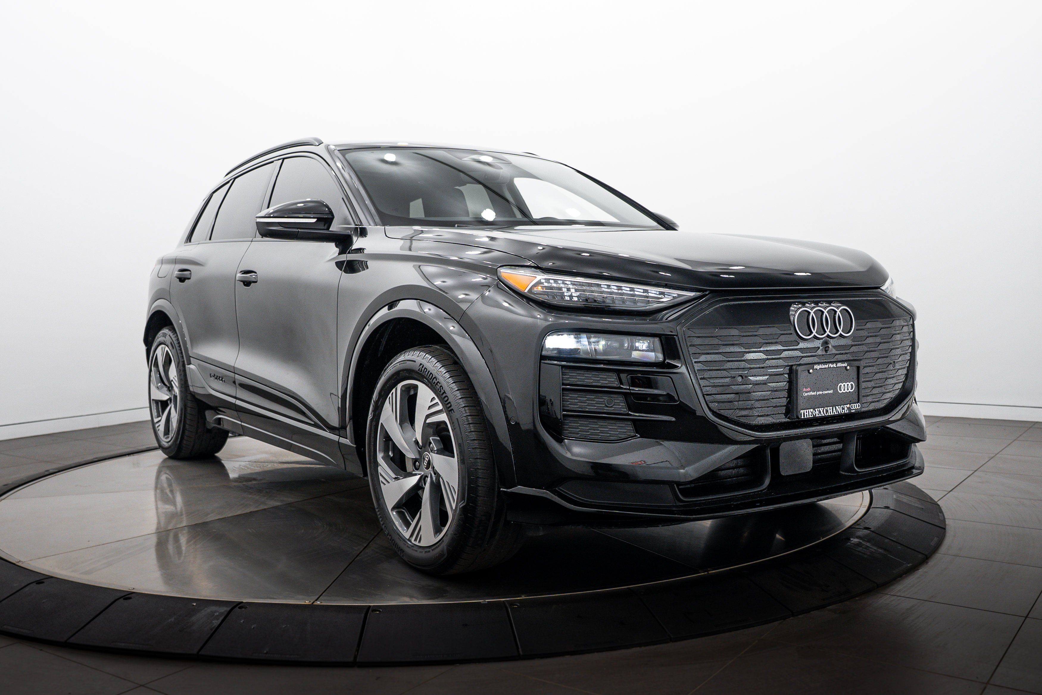Certified 2025 Audi Q6 e-tron Premium Plus with VIN WA124BGF1SA031879 for sale in Highland Park, IL