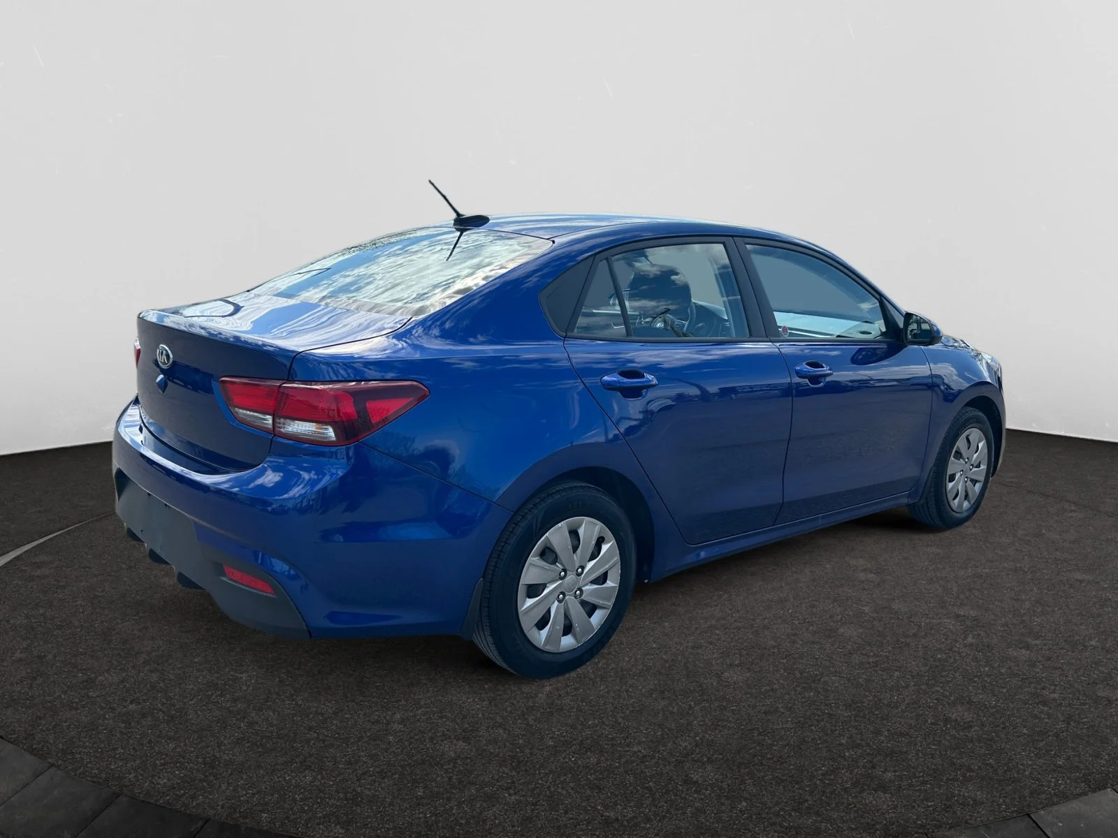 Used 2019 Blue Kia LX image 5