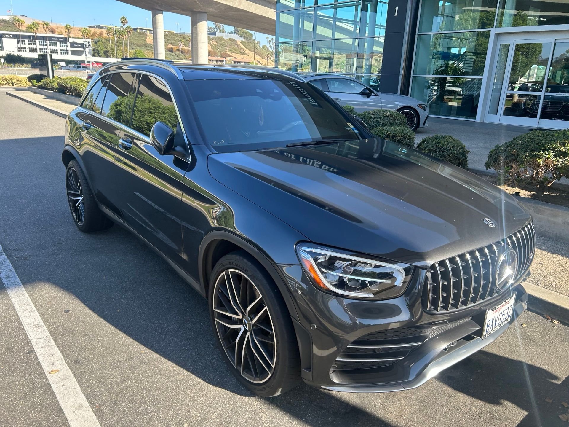 Used 2020 Gray Mercedes-Benz GLC 43 AMG® image 3