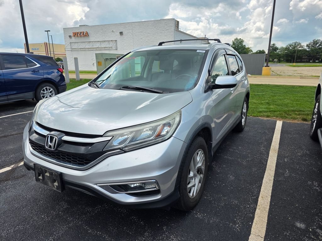 Used 2015 Alabaster Silver Metallic Honda EX-L image 2