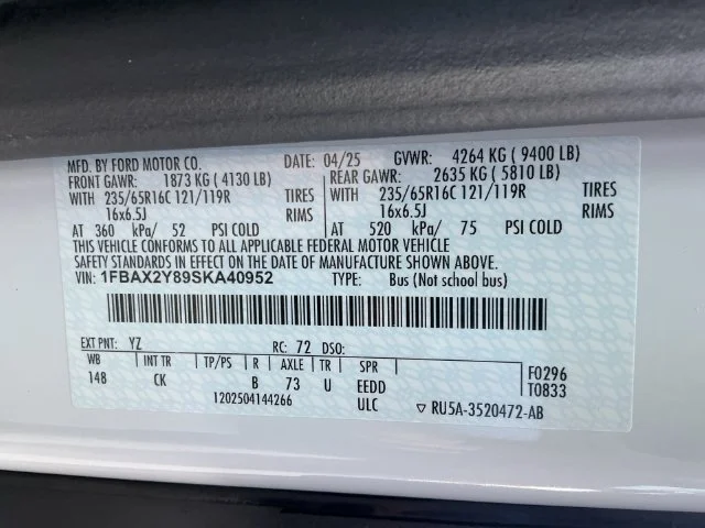 Certified Used 2025 Oxford White Ford XLT image 25