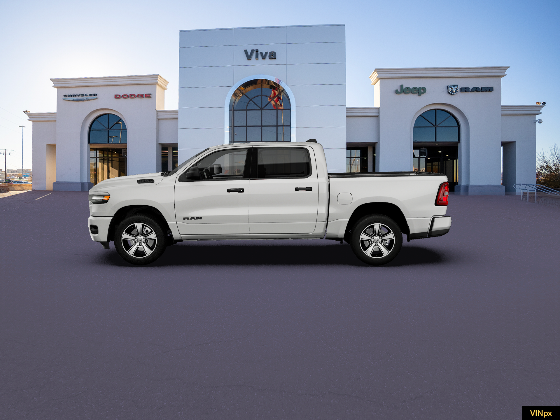 New 2027 Bright White Clear-Coat Exterior Paint RAM  image 3