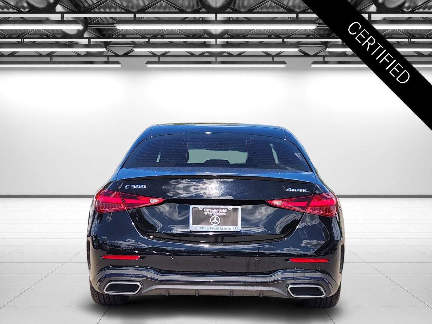 Certified Used 2023 Black Mercedes-Benz C 300 image 8