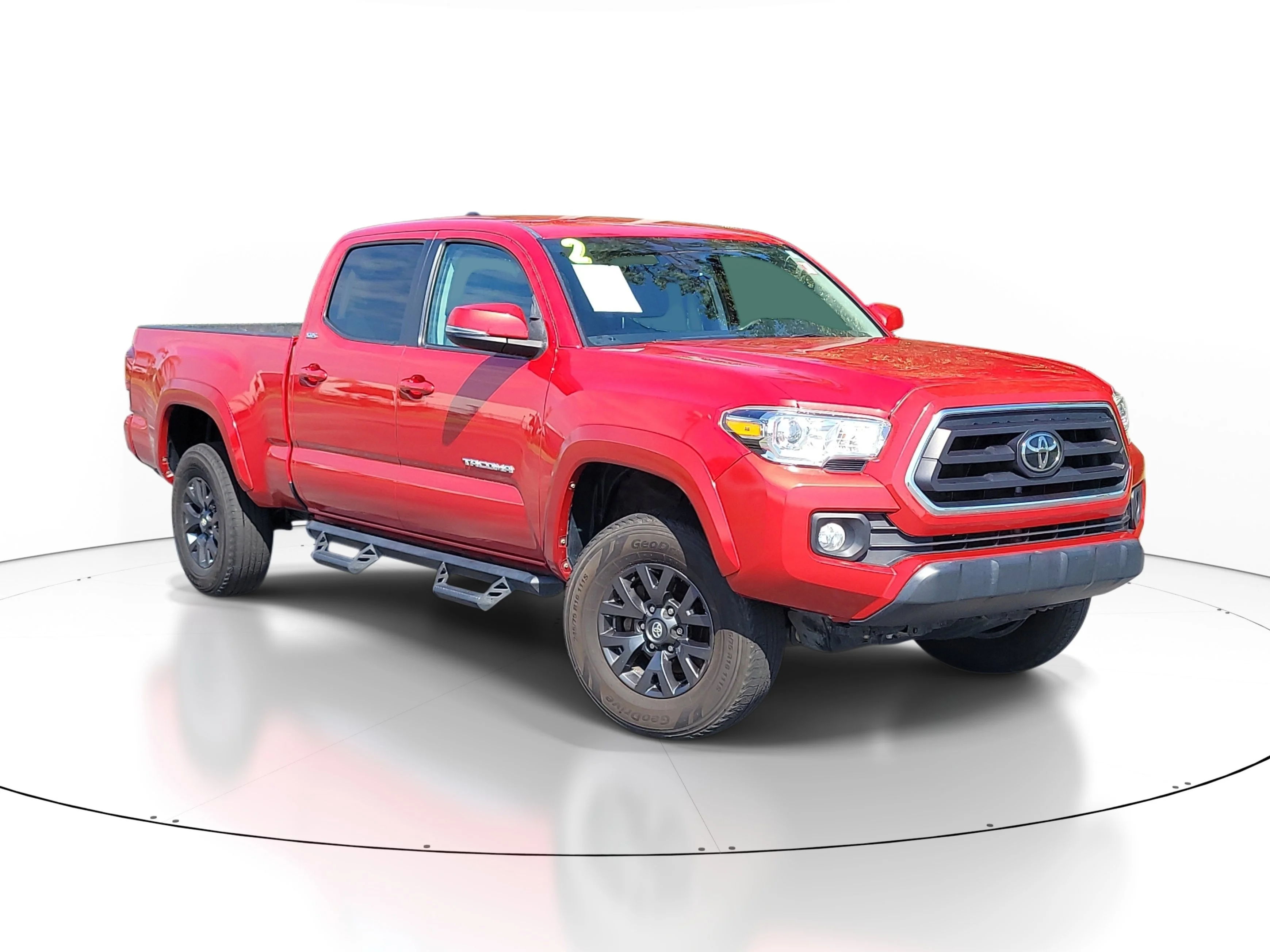 Used 2022 Barcelona Red Metallic Toyota SR5 image 1
