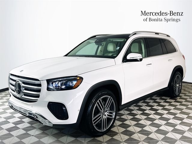 Certified Used 2024 White Mercedes-Benz GLS 450 image 3