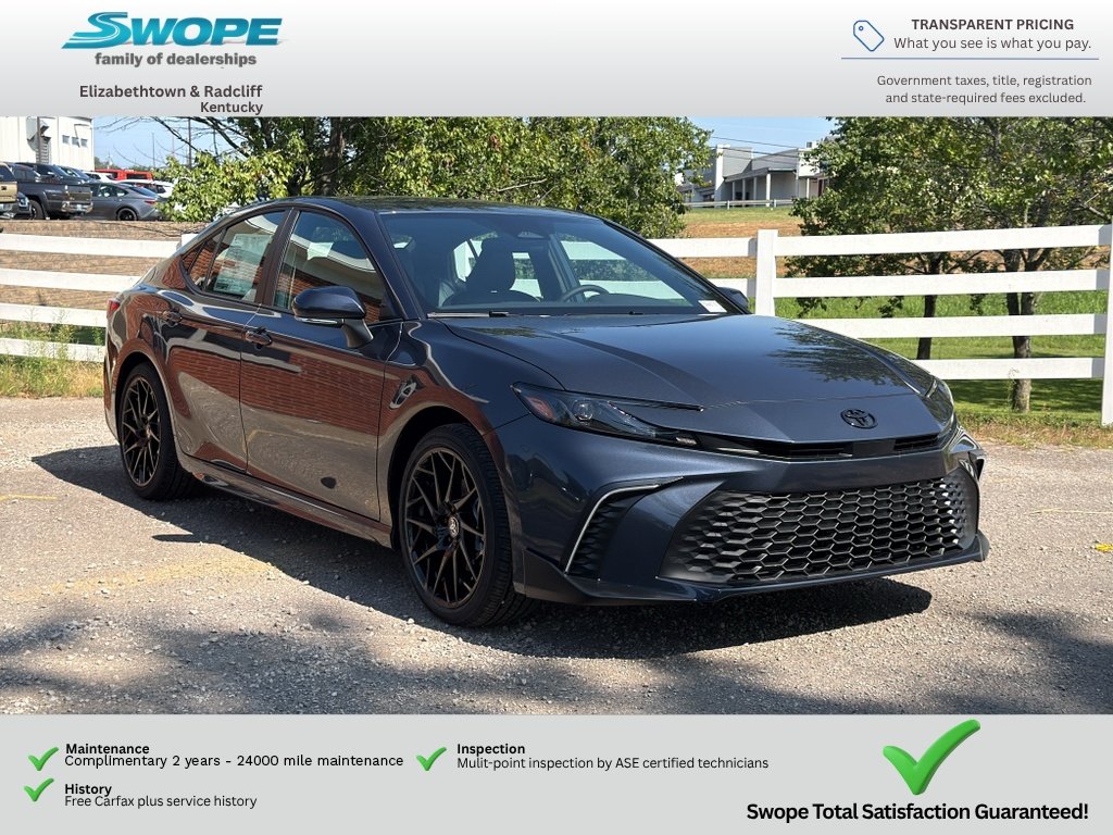 New 2026 Dark Cosmos Toyota SE image 1