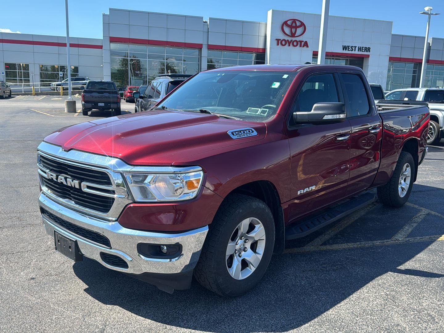 Used 2019 Delmonico Red Pearlcoat Ram Big Horn/Lone Star image 3