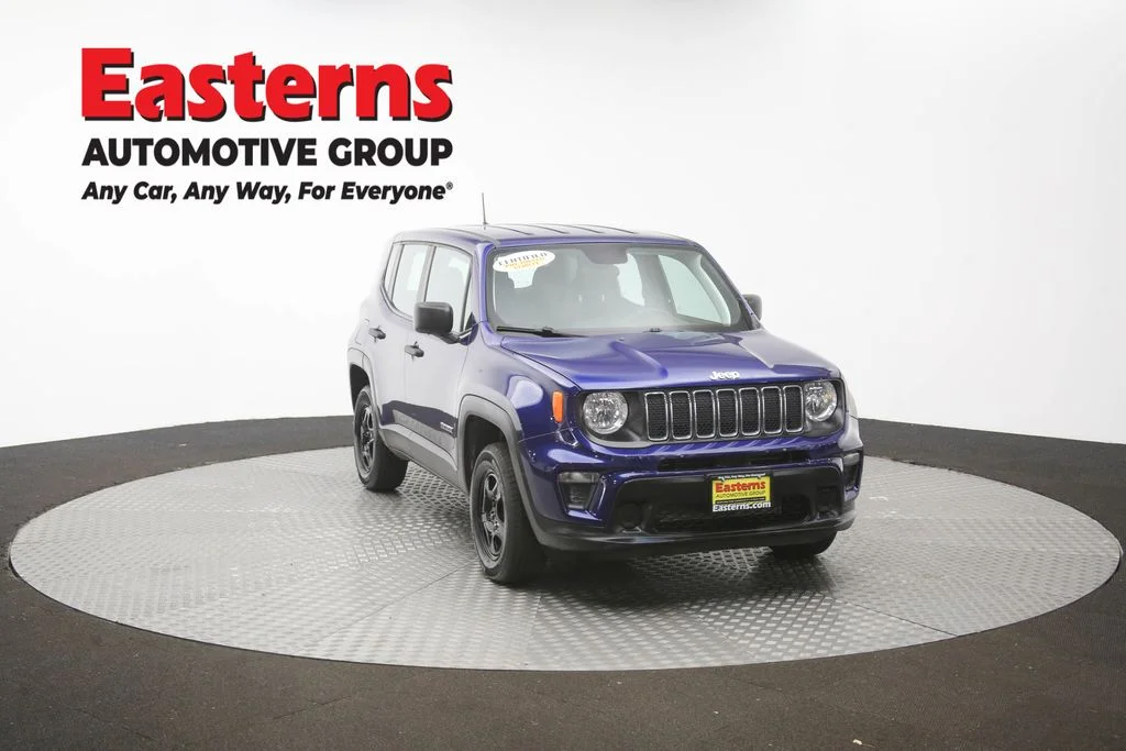 Used 2020 Blue Jeep Sport image 49