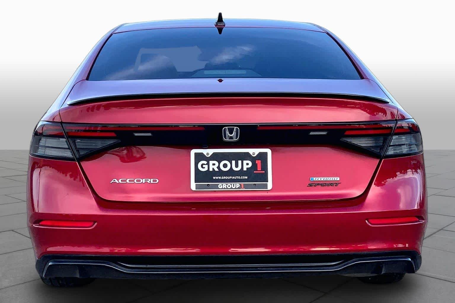 Used 2024 Radiant Red Metallic Honda Sport-L image 5