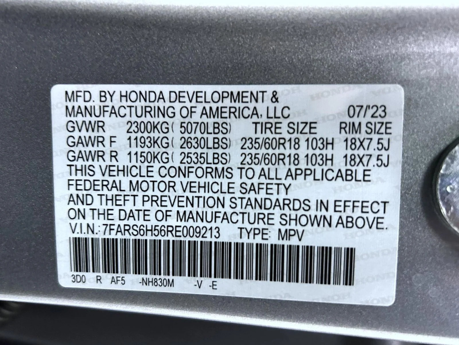 Used 2024 Silver Honda Sport image 25