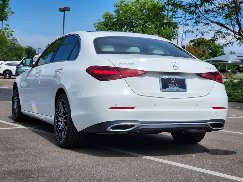 New 2026 Polar White Mercedes-Benz C300 4MATIC® image 6