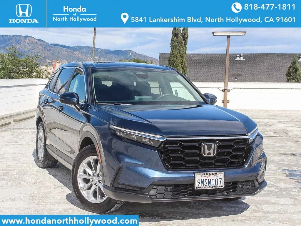 Certified Used 2024 Canyon River Blue Metallic Honda EX-L image 28