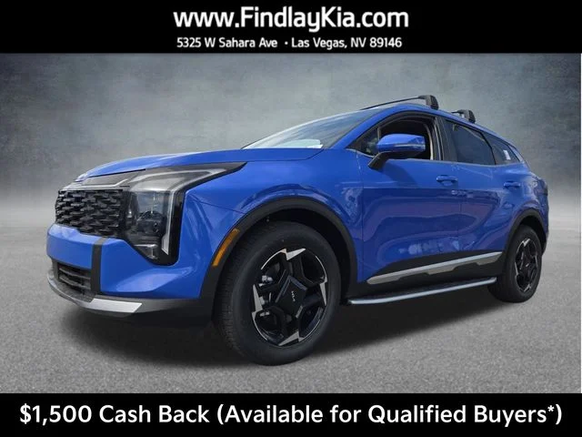 New 2026 Blue Kia EX image 1