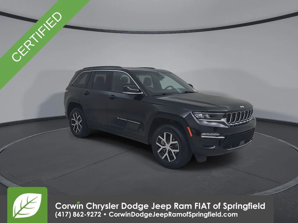 Certified Used 2025 Black Jeep Limited image 3