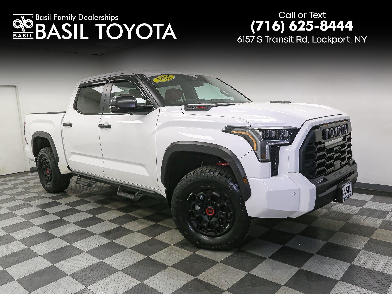 Used 2025 Ice Cap Toyota TRD Pro HV image 1