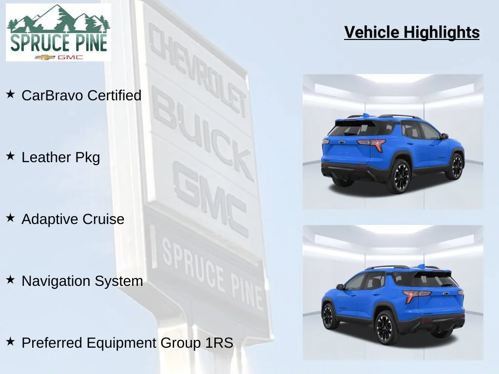 Certified Used 2025 Blue Chevrolet RS image 9