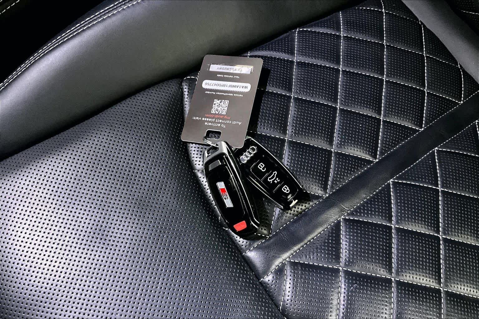 Used 2023 Mythos Black Metallic Audi Premium Plus image 15